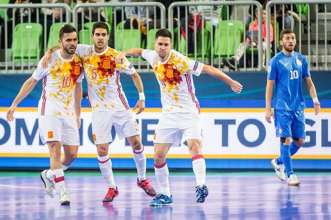 Španci so po epskem polfinalu po šestmetrovkah premagali Kazahstan. | Foto: Žiga Zupan/Sportida