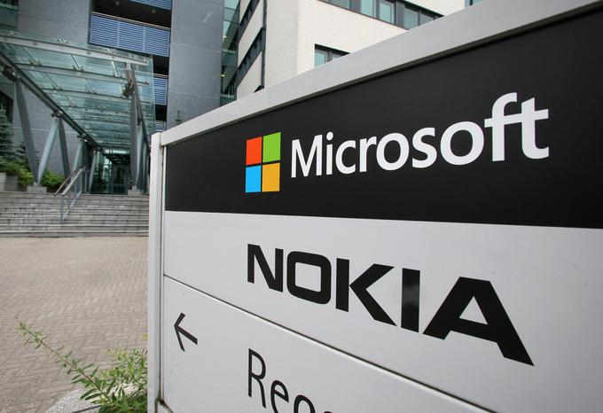 Mobilna veja finskega proizvajalca pametnih telefonov in telekomunikacijske opreme Nokia, 7,2 milijarde dolarjev, september 2013. | Foto: Reuters