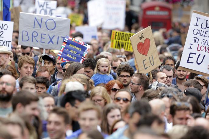 Velika Britanija EU protest brexit | Foto Reuters