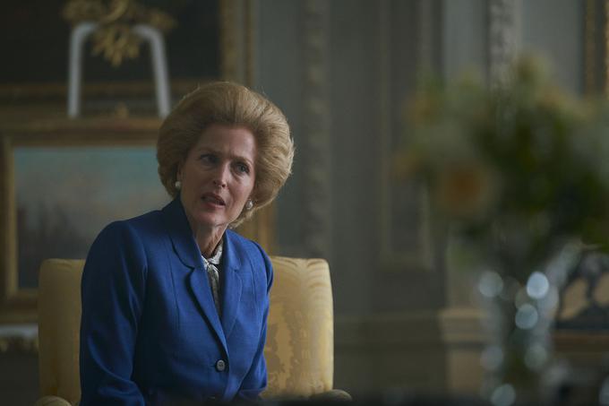 Gillian Anderson kot Margaret Thatcher v četrti sezoni Krone | Foto: IMDb