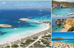 Najlepše plaže v Evropi imajo Španija, Grčija in Portugalska