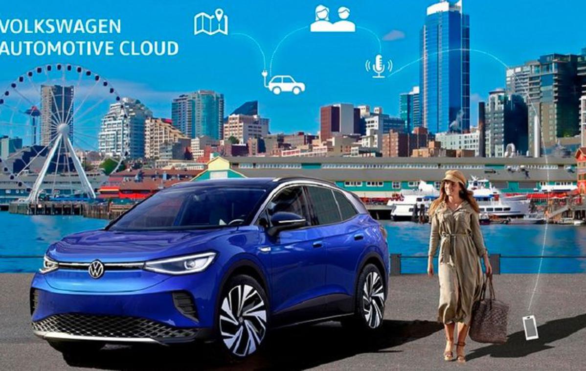 Volkswagen in microsoft | Volkswagen želi s pomočjo Microsoftovega oblaka pod eno ''streho'' združiti vse znamke v skupini, ki bodo tako hitreje in lažje razvijala tehnologijo za avtonomna vozila. | Foto Volkswagen