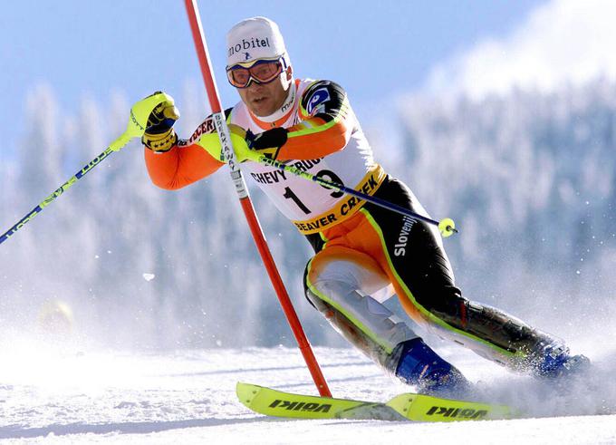 Čez dva tedna bo minilo že 21 let od trenutka, ko je Andrej Miklavc na tekmi svetovnega pokala v Park Cityju ugnal slalomsko elito. | Foto: Bobo