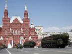 Vojška parada na Rdečem trgu v Moskvi