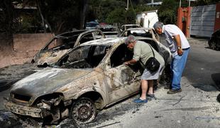 Grčija: požari pod nadzorom, številni še pogrešani #foto #video
