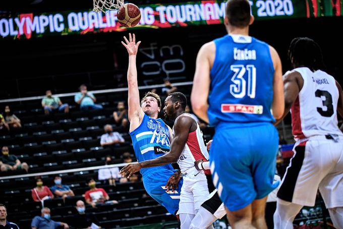 Luka Dončić je dosegel 13 točk. | Foto: FIBA