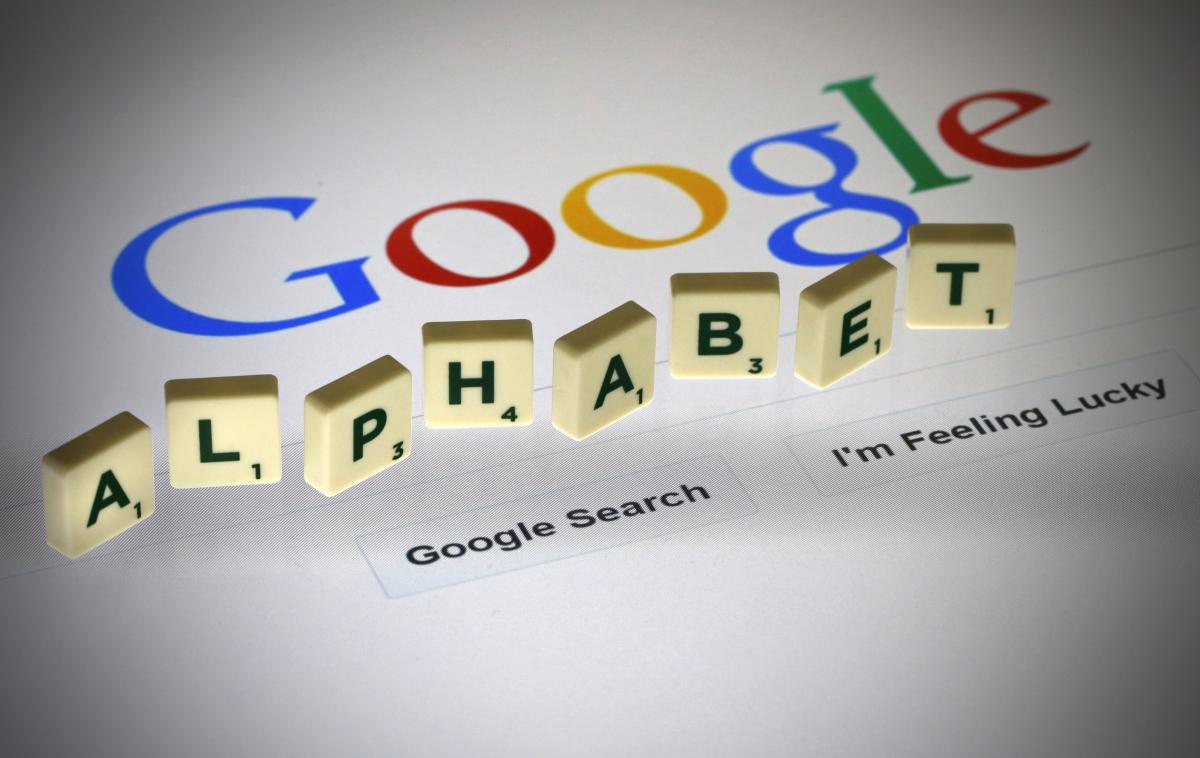 Google Alphabet | Google in njegovo krovno podjetje Alphabet sta prvič postala najbolj inovativno podjetje na lestvici svetovalne družbe Boston Consulting Group. | Foto Reuters