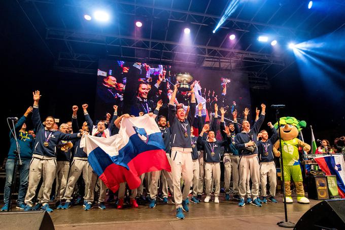 Lani je slovenska košarkarska reprezentanca osvojila evropsko prvenstvo. | Foto: Matic Klanšek Velej/Sportida