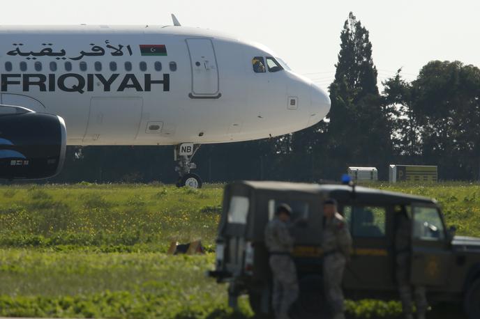 Domnevno ugrabljeno letalo | Foto Reuters