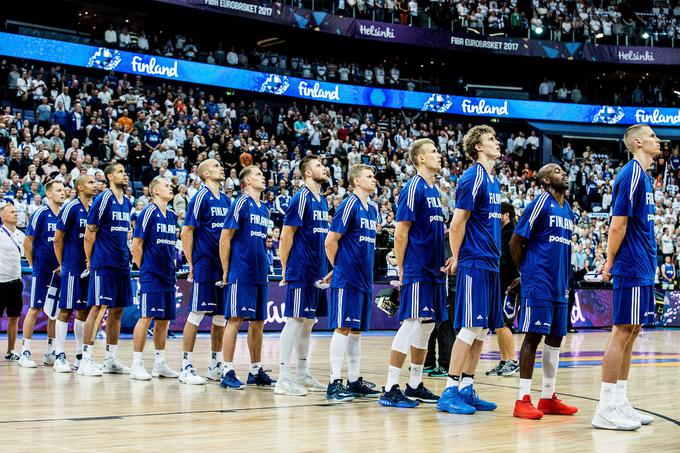 Finska je gostiteljica skupine A evropskega prvenstva v košarki in Finci so na prvi tekmi pripravili prijetno presenečenje, potem ko so na kolena spravili veliko Francijo. | Foto: Vid Ponikvar
