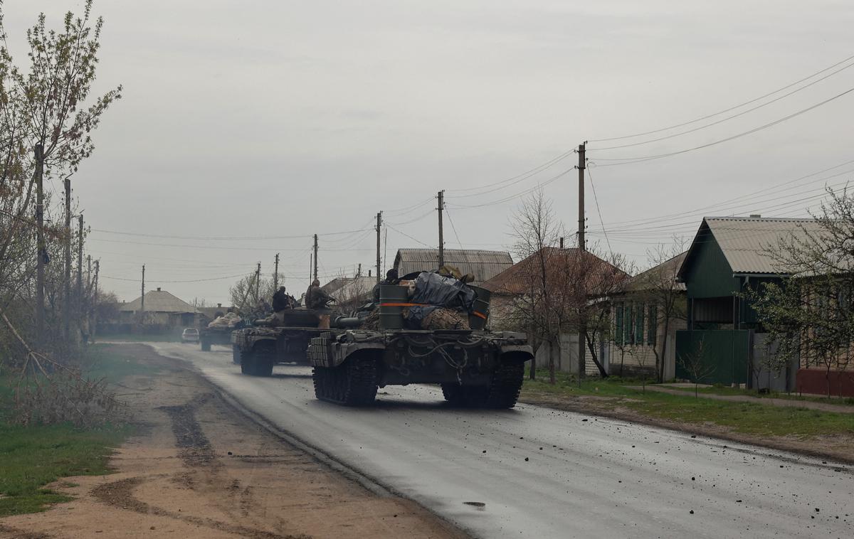 Ruska vojska | Ukrajinec je s pomočjo aplikacije Find My spremljal pot ruskih sil na vzhod.  | Foto Reuters