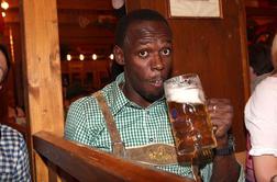 Usain Bolt si je na Oktoberfestu dal duška (video)