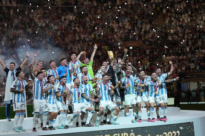 Argentina je tretjič postala svetovni nogometno prvak. | Foto: Guliverimage/Vladimir Fedorenko