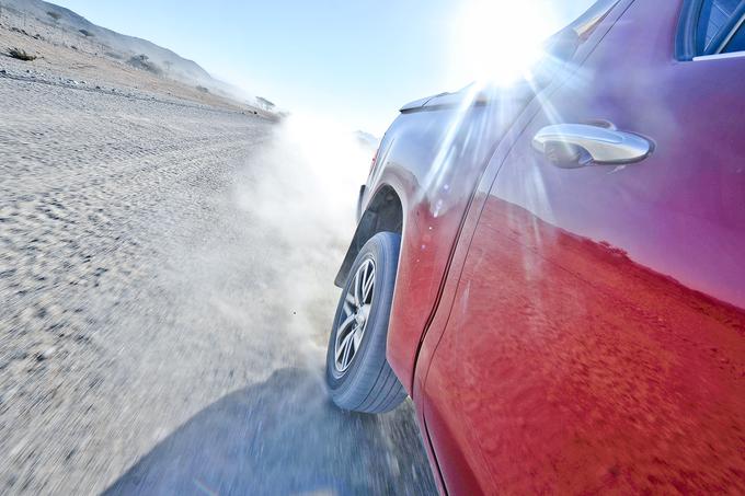 Toyota hilux - prva vožnja Namibija Afrika | Foto: Jure Gregorčič