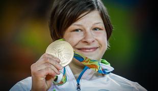 Slovenska olimpijska junakinja pomahala v slovo