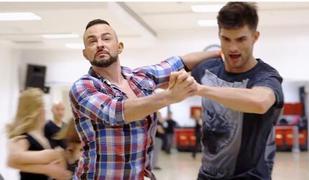 Škorjanec na BBC zaplesal v prvem istospolnem plesnem paru