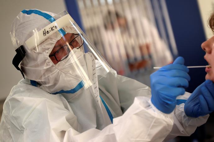Koronavirus v Nemčiji | V Nemčiji so v petek potrdili rekordnih 14.714 okužb z novim koronavirusom. | Foto Reuters