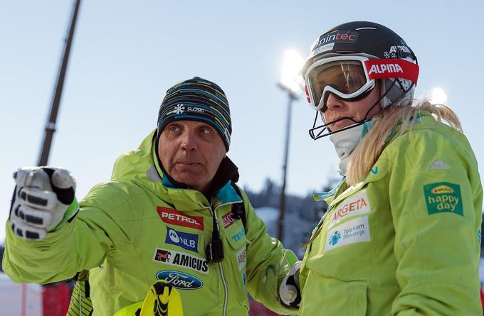 Denis Šteharnik je Ano Bucik poslal na paralelno preizkušnjo v Stockholm. Sledijo priprave na St. Moritz. | Foto: Sportida