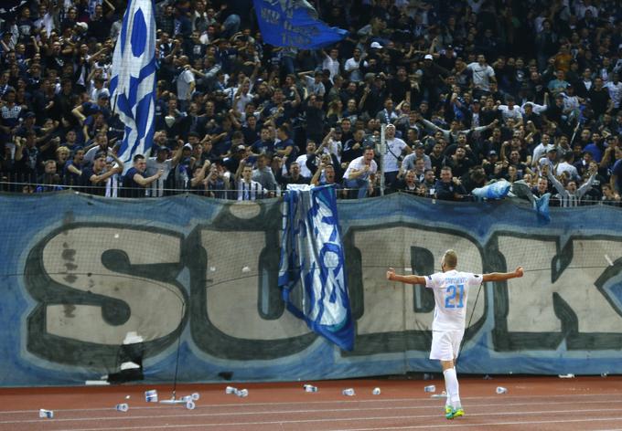 Do edine zmage v ligi Europa je Zürich prišel prav po golu Slovenca Džengisa Čavuševića. | Foto: Reuters