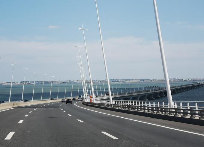 Most so poimenovali po slavnem portugalskem pomorskem raziskovalcu Vascu de Gami.  | Foto: Gregor Pavšič