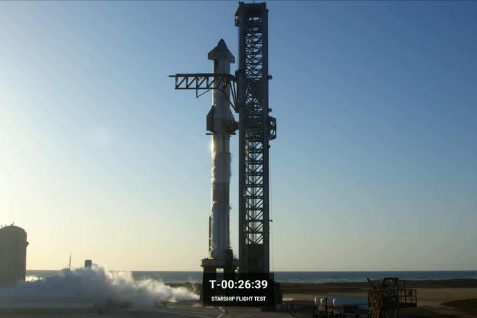 SpaceX | Raketo Starship je ameriška vesoljska agencija Nasa izbrala za prevoz svojih astronavtov na Luno v okviru misije Artemis III. | Foto STA