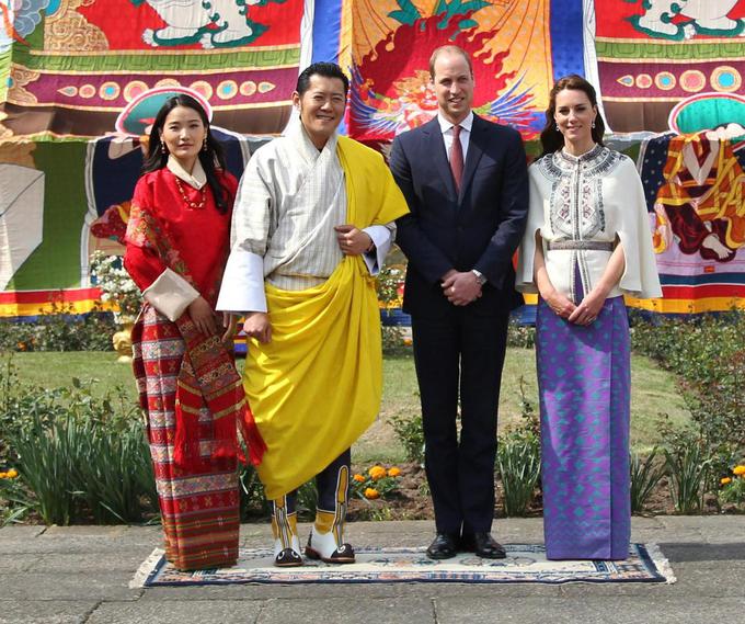 William in Kate v Butanu | Foto: Getty Images