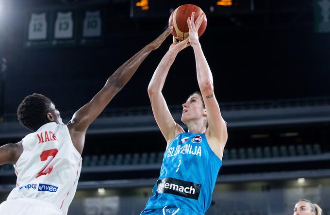 Eva Lisec bo eno glavnih slovenskih orožij na EuroBasketu. | Foto: Vid Ponikvar/Sportida