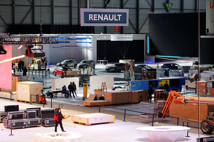 Ženeva 2020 | Avtomobilski salon v Ženevi bi gostil okrog 150 razstavljalcev. Lani ga je obiskalo 660 tisoč obiskovalcev. | Foto Reuters