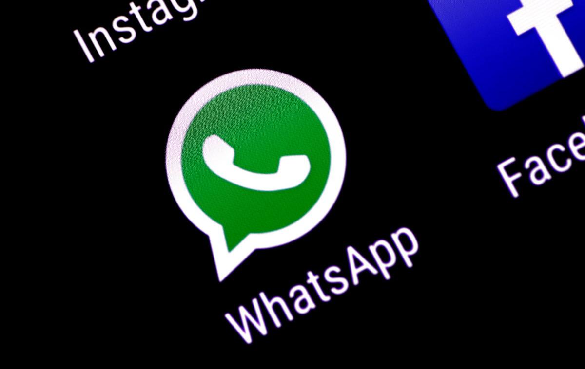 WhatsApp | Apple je popustil in na Kitajskem odstranil aplikaciji WhatsApp in Threads iz svoje trgovine. | Foto Reuters
