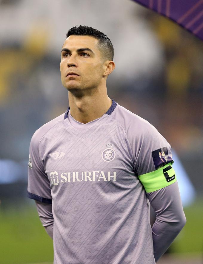 Ronaldo je deset krogov pred koncem prvenstva z Al Nassrom padel na drugo mesto. | Foto: Reuters