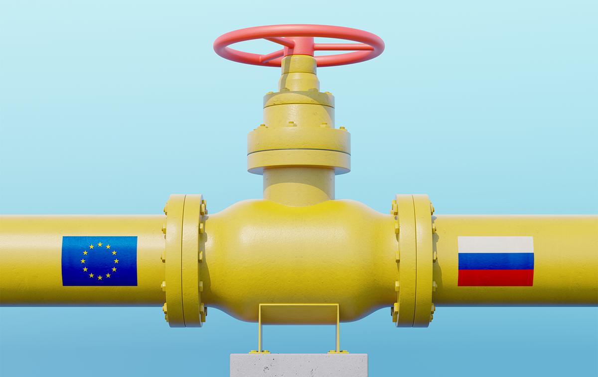 Plin. EU. Rusija. Nord stream. | Evropska unija je po napadu Rusije na Ukrajino začela mrzlično iskati druge načine za zagotavljanje virov energije. | Foto Shutterstock