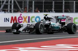 Rosbergu še četrti zaporedni "pole-position" 