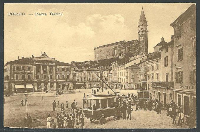 Tartinijev trg leta 1910 | Foto: Thomas Hilmes/Wikimedia Commons