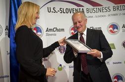 Joseph A. Mussomeli postal častni član Ameriške gospodarske zbornice v Sloveniji