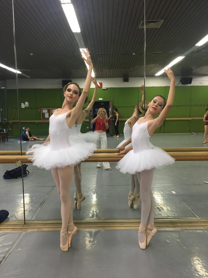 Margarita Isaeva poučuje balet v Kulturno-športnem društvu Zvezda baleta v Domžalah. | Foto: Osebni arhiv