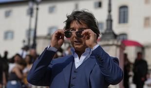 Mladostni Tom Cruise med oboževalci v Rimu #foto #video