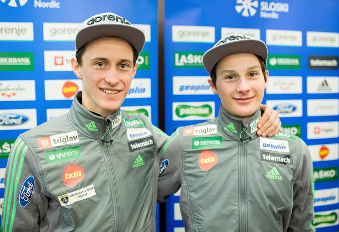 Peter in Domen Prevc bosta ob koncu tedna, ko bodo skakalci nastopali v Klingenthalu, v središču pozornosti. | Foto: Sportida
