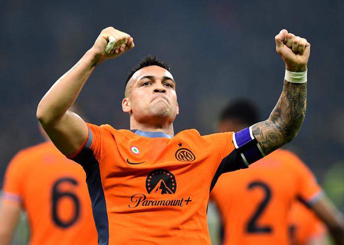 Lautaro Martinez je zabil svoj 20. gol v aktualni sezoni serie A. | Foto: Reuters