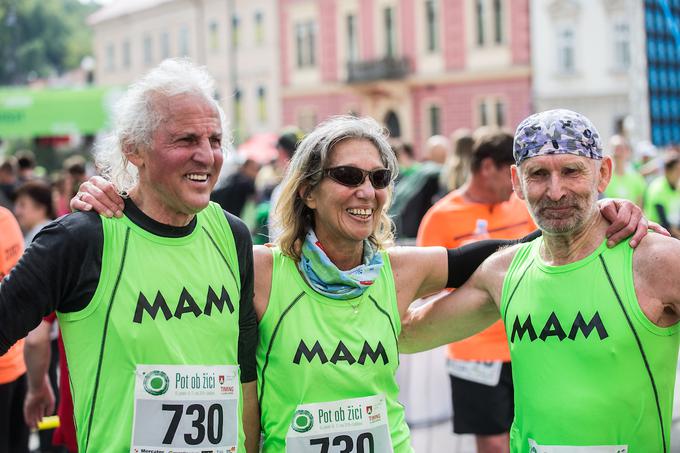 Milan Kotnik, Ana jerman in Marijan Krempl: izkušena tekaška trojka z dolgo kilometrino. | Foto: Peter Podobnik/Sportida