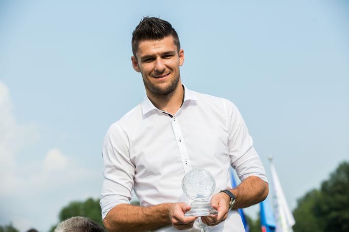 Rok Kronaveter, najboljši igralec Prve lige Telekom Slovenije (2015/16), se je vrnil v reprezentanco. | Foto: Vid Ponikvar