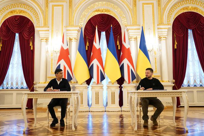 London bo tako Kijevu letos in prihodnje leto namenil preko 200 milijonov evrov več vojaške pomoči kot v zadnjih dveh letih. | Foto: Guliverimage