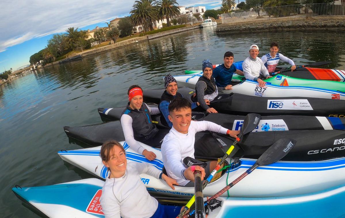 Priprave na svetovno prvenstvo kajakašev | Slovenski spustaši na divjih vodah so se v Španiji pripravljali na svetovno prvenstvo. | Foto Nejc Žnidarčič