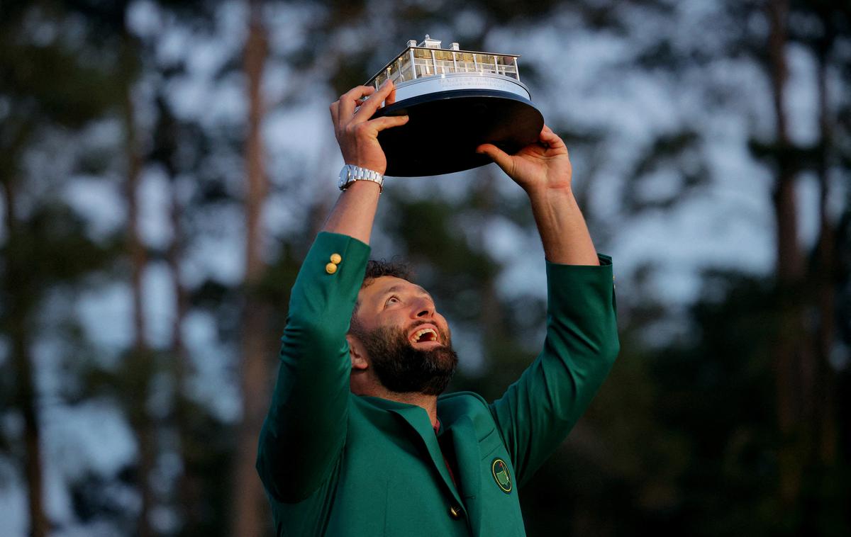 Jon Rahm | Španija je dočakala četrtega junaka v golfu, ki je osvojil turnir v Augusti. | Foto Reuters