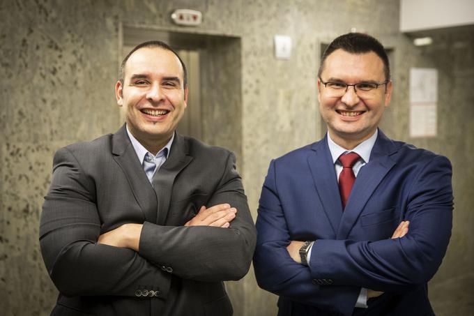 Marko in Toni Čabraja, Ekonomski in pravni inštitut, ATMC d.o.o. | Foto: Bojan Puhek