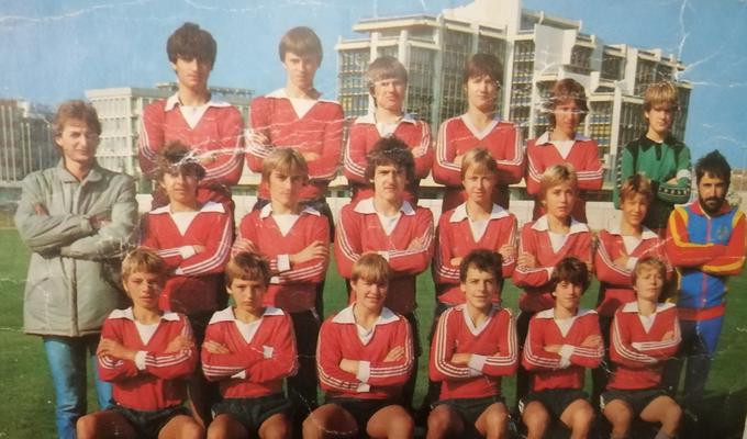 Je nogometni otrok Kopra (v drugi vrsti v sredini) | Foto: Osebni arhiv Marinka Galića