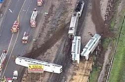V železniški nesreči v ZDA več deset ranjenih