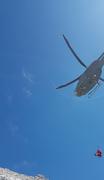 Planinci oteževali reševanje helikopterja v gorah