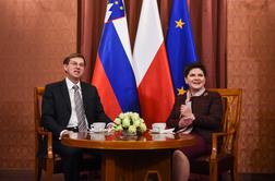 Cerar in poljska premierka potrdila sorodna stališča o migrantski krizi in brexitu