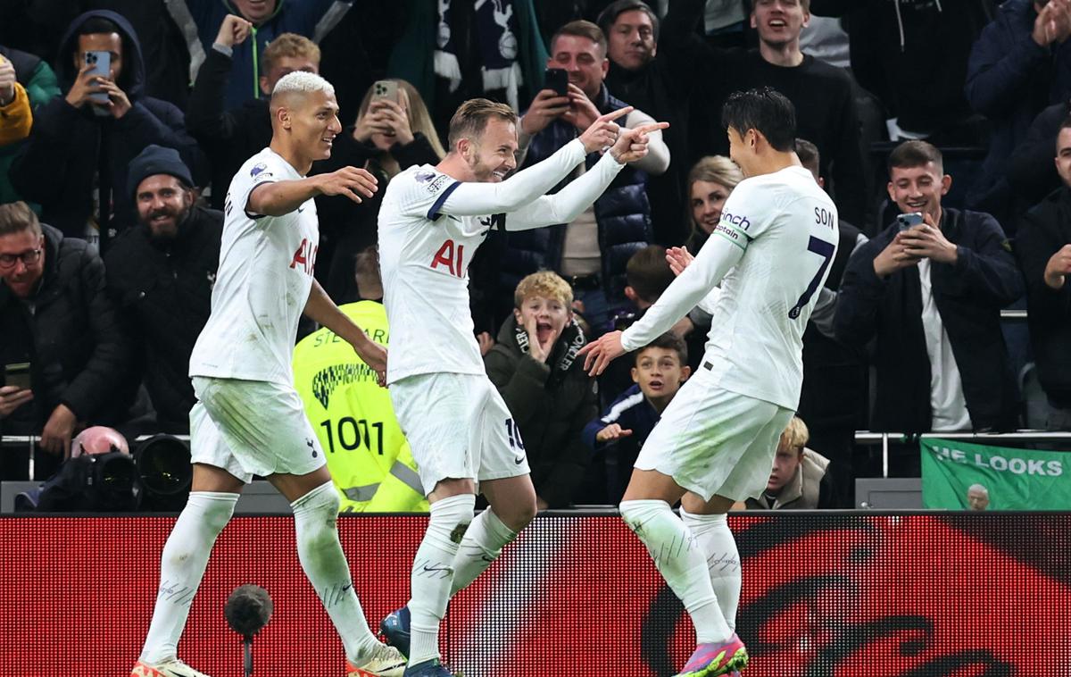 Tottenham | Tottenham je znova zasedel vrh premierligaške lestvice. | Foto Reuters