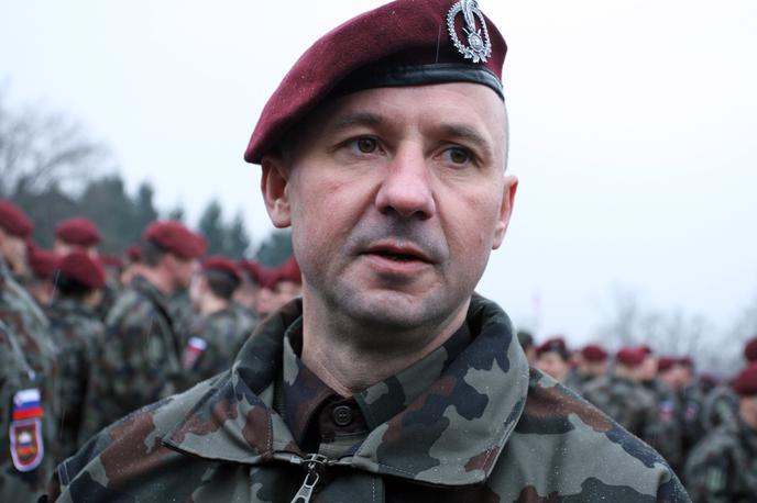 Miha Škerbinc | Brigadir Miha Škerbinc je danes prevzel vodenje sil Slovenske vojske. | Foto STA